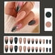 thumbnail image 4 of Pegatinas de Arte de Uñas con Lámina Dorada en Degradado | Pestañas para Mejorar Uñas | 24 Parches de Acrílico Duraderos | Material Seguro que No Desvanece | Acabado Fácil tipo Salón DIY, 4 of 8