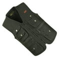 thumbnail image 4 of Chaleco Cargo zhang ming Multi Bolsillos Algodón Puro Suavizante Cremallera Verde XL, 4 of 5