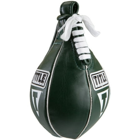 Title Boxing 4&quot; X 7&quot; Super Speed Bag - Green - www.semadata.org