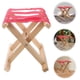 thumbnail image 4 of Banco plegable para pesca de jardín, taburete plegable multiusos para pesca, taburete compacto y plegable, banco de madera., 4 of 6