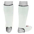 thumbnail image 3 of DEFY Shin Instep Foam Padded Shin Guard Protector Shin Support MMA Foot Protection Kickboxing (White, Small), 3 of 3