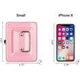 thumbnail image 3 of Caja de efectivo con bandeja para dinero,Caja de seguridad pequeña con llave,Cajón de efectivo,5.91"x 4.72"x 3.15" Rosa Pequeño, 3 of 5