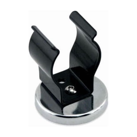 Master Magnetics B1798426 Ceramic Clip-It Magnet with Attached Black Clip 35 lbs Pull Chrome Plating