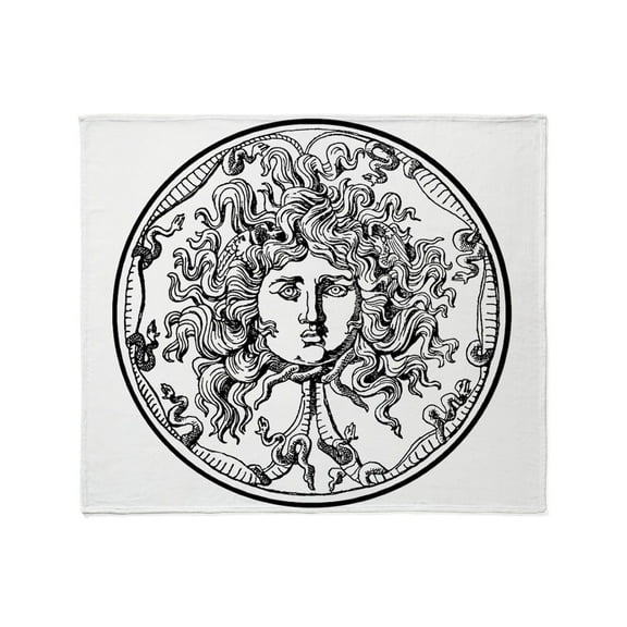 CafePress - Medusa - Soft Fleece Throw Blanket, 50"x60" for All Ages