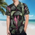 thumbnail image 5 of High Quality Hawaiian Shirts for Men Short Sleeve Aloha Beach Shirt Floral Summer Casual Button Down Shirts Blouses 9HKEI9, 5 of 7