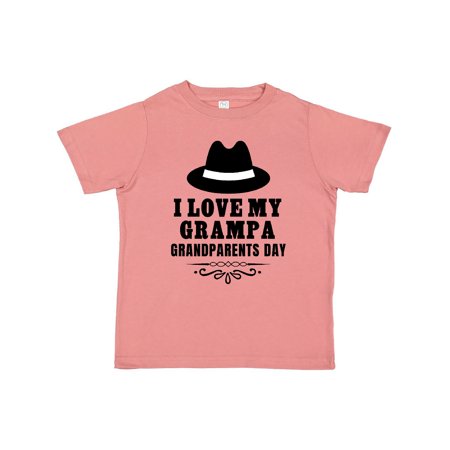 

Inktastic Grandparents Day I Love My Grampa Gift Toddler Boy or Toddler Girl T-Shirt