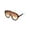 Leopard, variant on Oversized One Piece Sunglasses Women Men Fahion Siamese Lenses Retro Design B2580