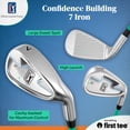 thumbnail image 5 of PGA TOUR x First Tee Junior Golf Club Set with Carry Bag, 5-Piece, Right-Handed, Kids Heights 4'1" to 4'8", Green, 5 of 14