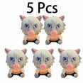 thumbnail image 2 of 1-7PCSGhostblade Plush Toy Q Version Doll Doll Doll with Choice Anime Accessories, 2 of 6