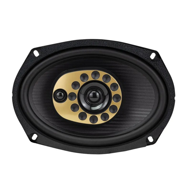 Jensen Car Component Auto 6x9” 3-Way Triax Speakers, 75W RMS, 375W