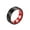 Red, variant on Men's Stainless Steel Simple Personality Polished Neutral Style Two-Tone Ring Green Size 13
