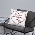thumbnail image 3 of Oreiller Définition de l'Amour, 3 of 6