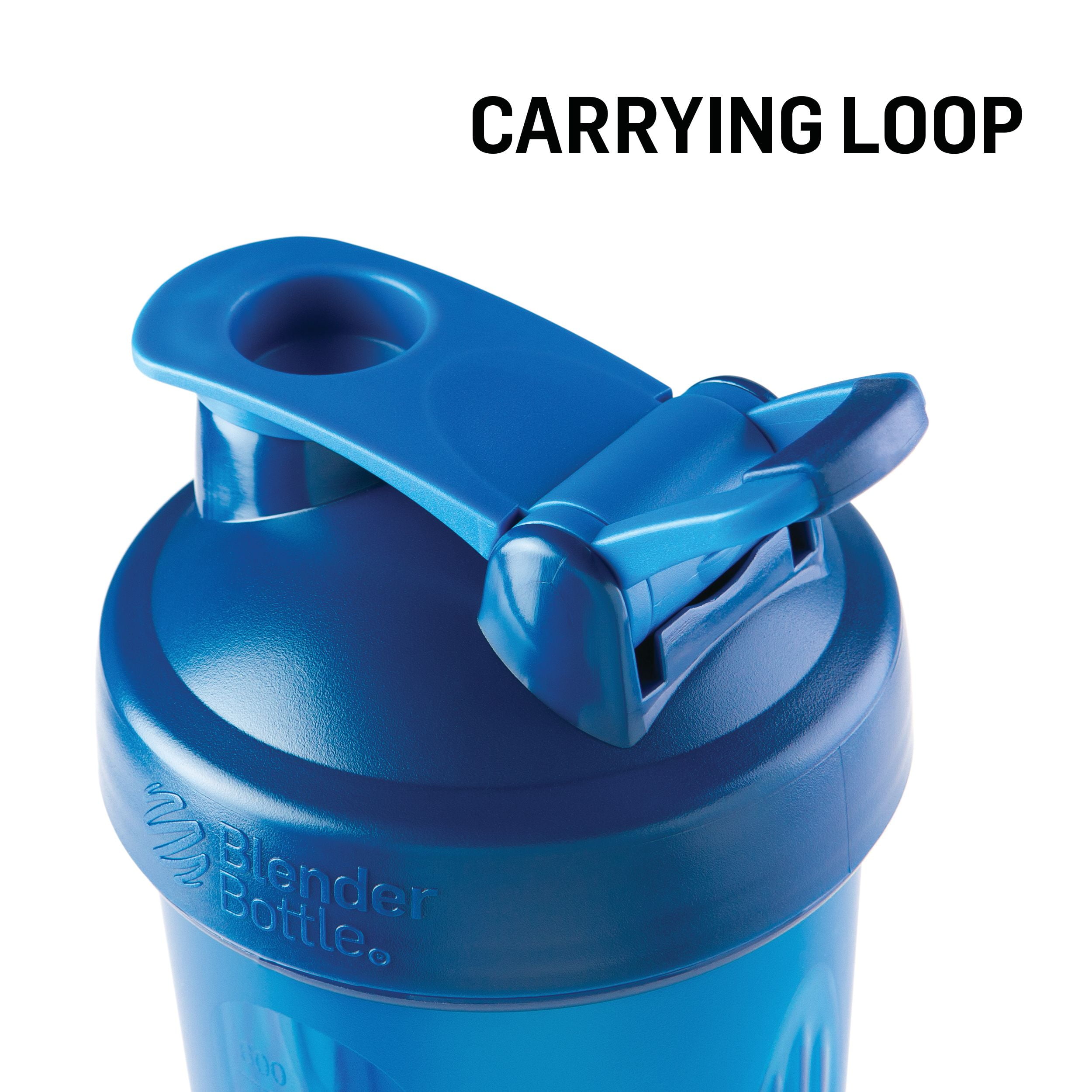 JoyJolt Vacuum Insulated Cocktail Protein Shaker - 20 oz Shaker Cup with  Measure Lid and Jigger Cap - Blue