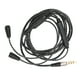 thumbnail image 5 of Cable de audio de repuesto para auriculares OFC con control de volumen y función de micrófono para IE 8 IE 80, 5 of 5