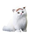 thumbnail image 2 of PENGXIANG Simulated Fat Cat Stuff Toy Handicraft Photography Props Home Car Decor Gift, 2 of 8