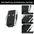 thumbnail image 4 of Unique Bargains 3 Buttons Keyless Entry Remote Fob Key Shell Case for Chevrolet Silverado 1500, 4 of 7