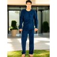 thumbnail image 2 of Pijama De Hombre Afelpada Pantalón Sudadera Tela Polar Suave, 2 of 5