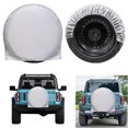 thumbnail image 4 of BLEEUS Rv Tire Cover Waterproof Automotive Wheel Protector For Trailers Rvs （Silver L）, 4 of 10