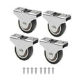 thumbnail image 2 of 12 Pcs Mini Casters Furniture Casters Small 25mm Fixed Casters Directional Movable Casters Movable Casters for Furniture, 2 of 7