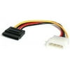 StarTech LP4 to SATA Power Adapter Cable, 6"