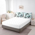 thumbnail image 4 of YST Boat Anchor King Comforter Set, 7-Piece, Nautical Theme, King Bed Size, 4 of 5