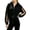 Black, variant on Yfalhf Long Sleeve Zip Up Jackets for Women Y2K Hoodie | Full Zip Hoodie, Hooded Jacket Women, Jackets for Women Casual, Color Sweatshirts Pullover Top with Arm Zipper Grey 2XL
