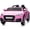 Light Pink, variant on Outfunny Kids Ride On Car, Licensed Audi TT 12V Electric Car Toy with Remote, LED Light - Pink