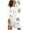 White Print, variant on gakvbuo Fall Dresses For Women 2023 Long Sleeve Plus Size Dress Boho Dress Floral Printed Slim-Fit Corset Dress Round Neck Hollow Out Loose Beach Short Mini Sundress
