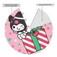 thumbnail image 4 of Lsque Sanrio Print Christmas Tree Skirt, Tree Skirt with Ties or Velcro, Perfect for Holiday Decorations, Halloween, and New Year-36", 4 of 7