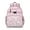 Pink-45, variant on Rainbow Baby Unicorn Backpack Cute Minimalist Unicorn Design with Clouds, Moon, and Watercolor Aesthetic Art