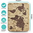 thumbnail image 5 of Coffee Bar Mat Accessories for Countertop Super Absorbent Anti-Slip Silicone Flower Dish Drying Mats for Kitchen Counter Draining Pad Decor Gift Fit Coffee Maker Coffee Pot Espresso Machine 24inx18in, 5 of 6