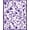 Purple, Pattern 4, variant on Flatwoven High Traffic Area Rug, Celestial Constellation Map With Cosmic Swirls, Non Slip, Stain Resistant, Washable Area Rugs for Living Room, Bedroom(Purple, 2X3)