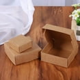 thumbnail image 2 of Small Mini Jewelry Candy Packaging Wedding Handmade Soap Box Gift Boxes Party Supplies Kraft Paper Box BLACK 65X65X30MM, 2 of 8