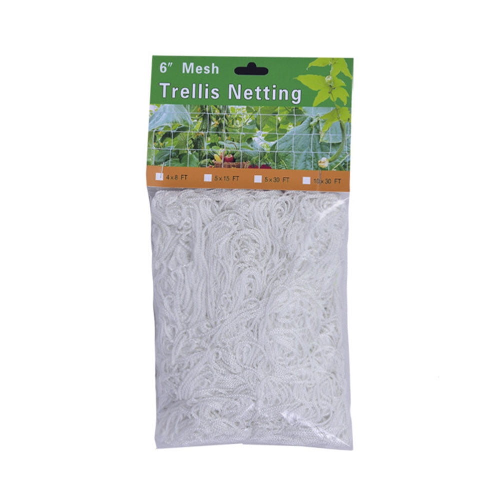 AU_ Plastic Trellis Netting Plant Support for Climbing Plants,Garden Vine Net 
