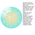 thumbnail image 6 of Twinkseal Work or Sleep Wall Clock Wall Clock Silent Modern Battery Operated Easy to Read Quartz Clock with Accurate Timekeeping Tempered Glass Hd for Work, 6 of 7