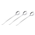 thumbnail image 4 of Lot De 3 Cuillères à Long Manche En Acier Inoxydable : Parfait Pour le Café, le Thé Glacé Et la Crème Glacée, Pour les Bars, les Réceptions à Domicile Et les Fêtes.(Pointed Head), 4 of 12
