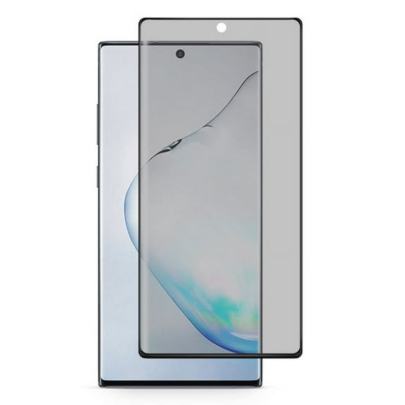 For Galaxy Note 10  0.3mm 9H Surface Hardness 3D Privacy Curved Edge Glue Curved Full Screen Glass