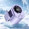 thumbnail image 4 of EGNMCR Fan, Ceiling Fan, Desk Fan, Portable Fan Car Clip On Air Conditioner Fan With LED Display A chopper, 4 of 5