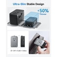 thumbnail image 2 of Pico 20W Travel Adapter, 5-Port  Power Adapter 1 AC, 2 USB C and 2 USB-A, International Plug Adaptor Worldwide for  to European UK  Spain  Zealand Over 200 Countries, 2 of 6
