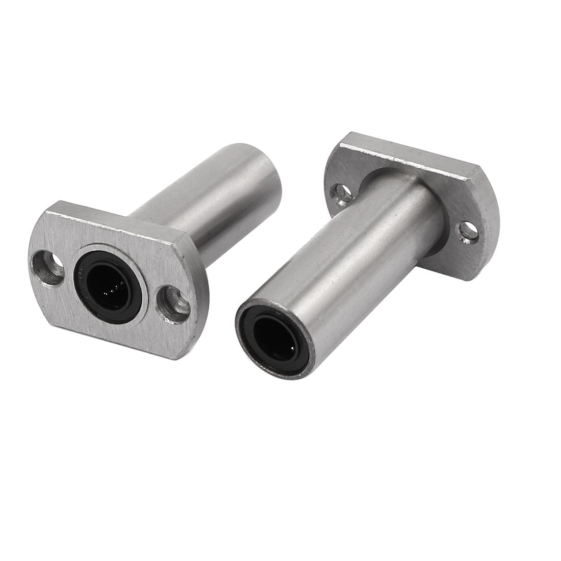 LMH8LUU 8mm Inner Dia Oval Flange Mounted Linear Motion Ball Bearing