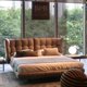 thumbnail image 5 of Leather Italian Double Bed Master Bedroom Fashionable Comfortable Bed Sets for Bedroom Modern Minimalist Home Furniture My Lux Decor Round, 5 of 10