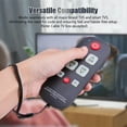 thumbnail image 5 of 2X A-TV10 TV Remote for Seniors Universal Controller Simple Waterproof Remote Control with LED Light for All TV Models, 5 of 9
