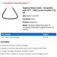 thumbnail image 2 of Negative Battery Cable - Compatible with 1977 - 1980 Lincoln Versailles 5.0L V8 1978 1979, 2 of 2