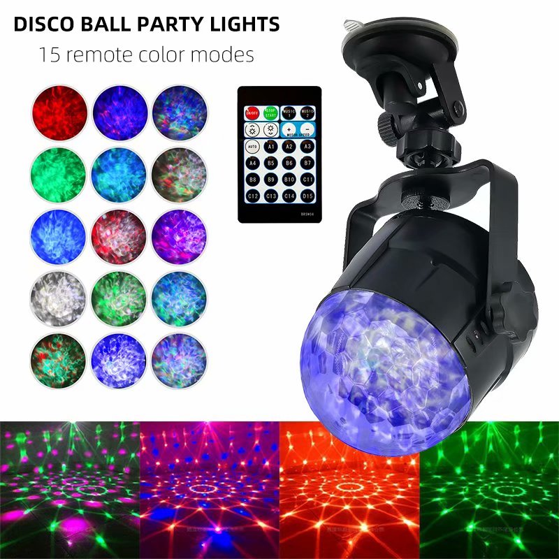 party light & sound party 15 led