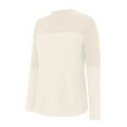 thumbnail image 4 of Women's Autumn Knit Sweater Oversized Neck Long Sleeve Winter Cotton Pullover Sweater Top, 4 of 8