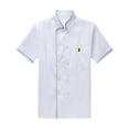 thumbnail image 2 of Short Sleeve Chef Coat Workwear Restaurant Summer Cafes Bakery Uniform L L, 2 of 9