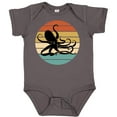 thumbnail image 3 of Inktastic Octopus Vintage Sunset Boys or Girls Baby Bodysuit, 3 of 5