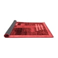 thumbnail image 2 of Ahgly Company Indoor Square Abstract Red Modern Area Rugs, 7' Square, 2 of 4