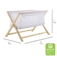 thumbnail image 3 of BreathableBaby Breathable Mesh Portable Sleeper – Beech/White, 3 of 7