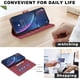 thumbnail image 3 of BINFEN COLOR BF32 For Samsung Galaxy S25 Edge Leather Case Wallet RFID Blocking Phone Cover - Black, 3 of 5